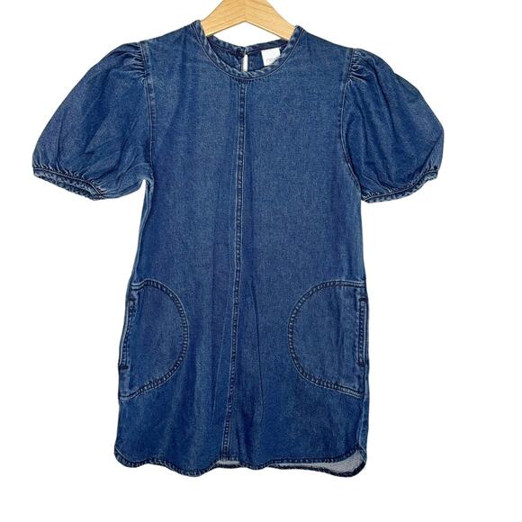 Next Blue Denim Dress - Picture 1 of 5